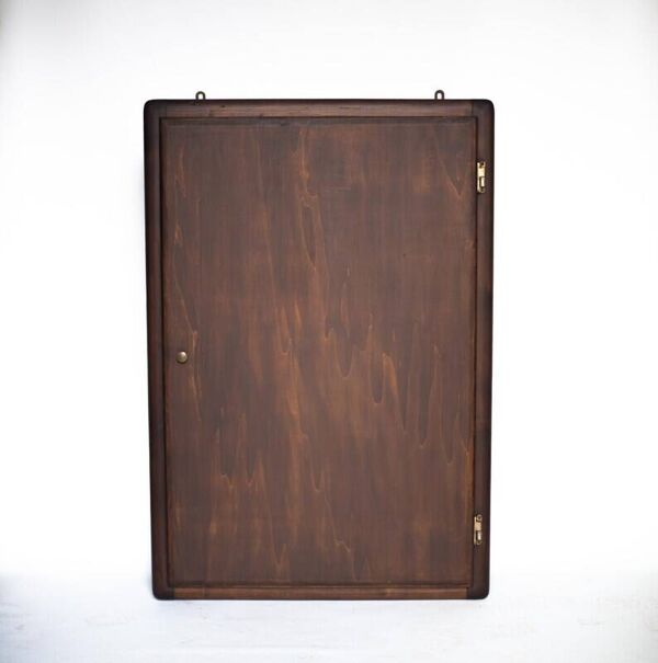 Armoire bois murale, penderie murale vintage, meuble de rangement, dressing, déco