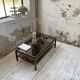 Brass coffee table attributed to Guy Lefevre for Maison Jansen