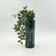 Vintage 60s Ceramic Italian Handmade Vase – Caruso Design Politi Recanati - Black Base with Turquois