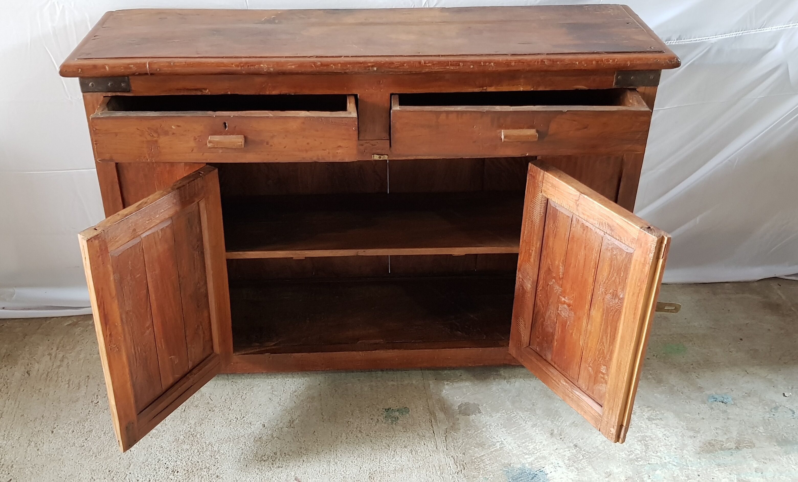 Old teak buffet