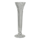 vase soliflore en verre épais transparent