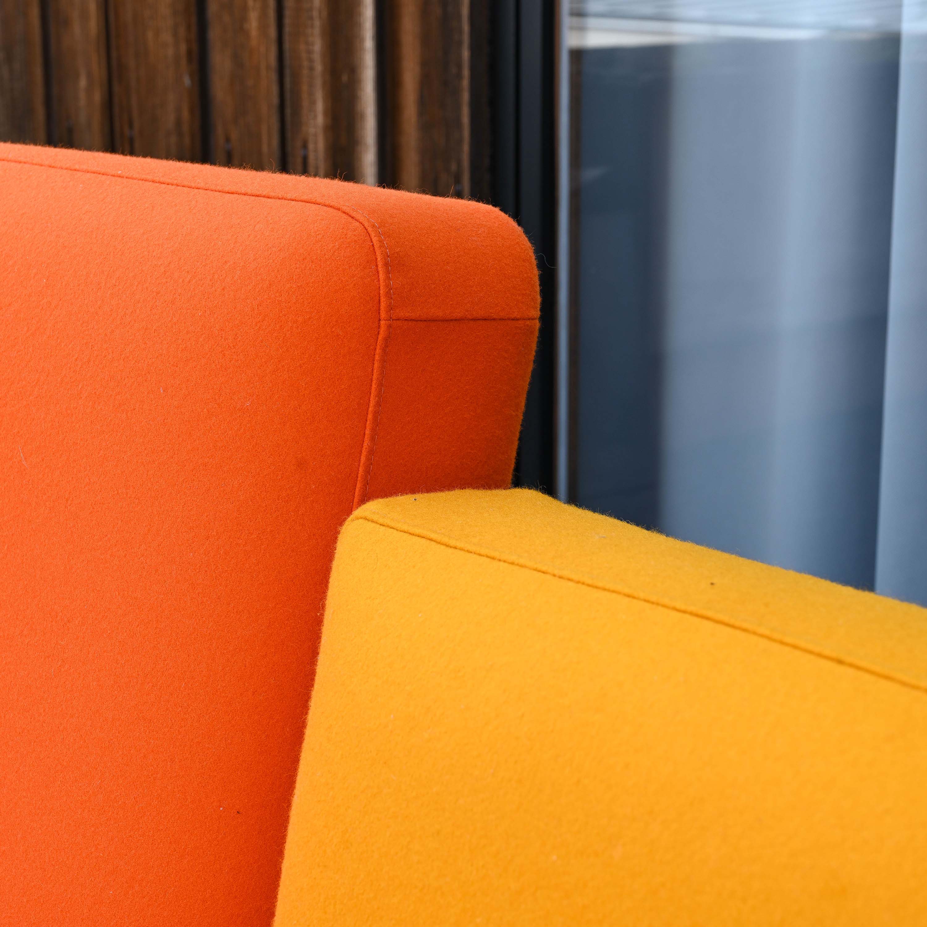 Modular sofa Confluences model " Toi et Moi Chair " designed by Philippe Nigro for Ligne Roset