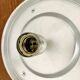 1 of 2 XL Wave Wall Lamps or Flush Lights by Koch and Lowy for Peill and Pu