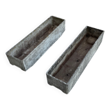 2 planters eternit