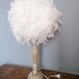 Feathered lamp