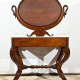 Coiffeuse en Ronce d’Acajou, époque Restauration – Début XIXe