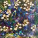 Oil on panel signed flowers in a vase.