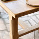 Large farmhouse table - solid oak - drawer