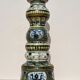 Keraluc sandstone candle holder 70s signed