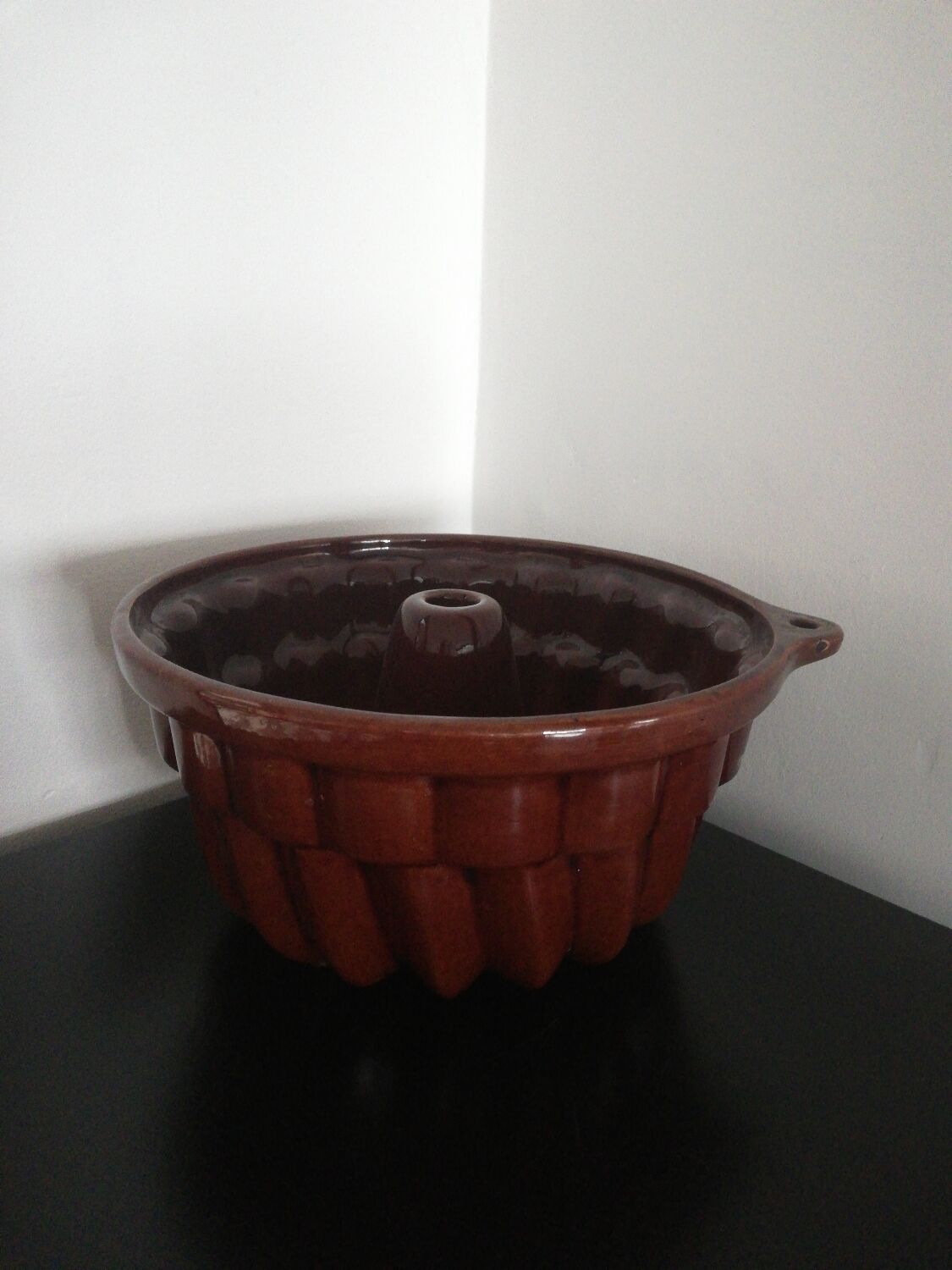 Ceramic kouglof cake mould West Germany