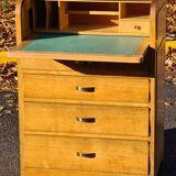 Secretary chest of drawers art deco style secretary