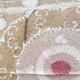 Vintage hand-embroidered tablecloth 132x146 cm