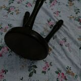 Small wooden round stool