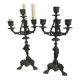 Pair of antique candlesticks