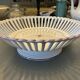 Openwork basket Malicorne earthenware