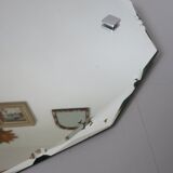 Mirror beveled art deco 30 40s 59x42cm