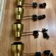 Set of 4 modular wall lights Scandinavian design 1950.