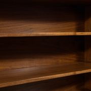 Art Deco Walnut Bookcase, Denmark, 1930s
