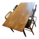 Scandinavian extendable wooden table