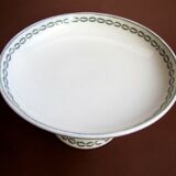 Fruit cup nobilis compotier wreath laurel earthenware of sarreguemines