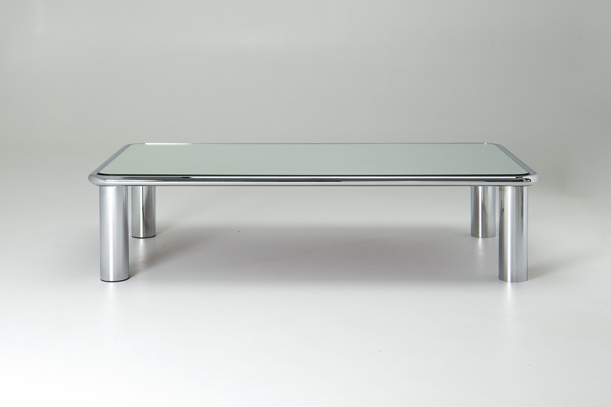 Sesann Mirrored Coffee Table - Gianfranco Frattini for Cassina