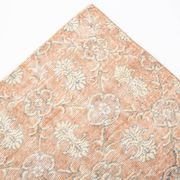 7x11 Muted Orange Classic Vintage Rug, 217x336Cm