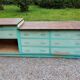 Hardware counter of the 50s 8 drawers 1 niche 250cm