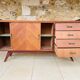Vintage enfilade in ash and mahogany circa 1950s