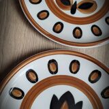 Set 6 Kimono plates