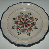 Pair of plates in earthenware