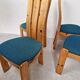 Set of 6 Danish pine dining chairs, 1970s