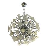 Contemporary "Bouquet" Flowers Murano Glass Sputnik Chandelier
