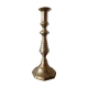 Old candle holder in gilded bronze