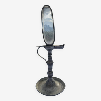 Vintage tin oil lamp