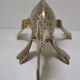 Sculptural brass fish from the 70s