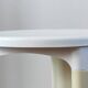 Vintage Space Age tripod stool in white plastic – Tatay, 1970s