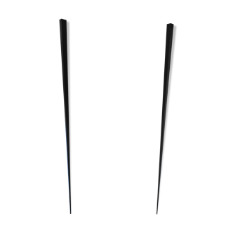 Pair of torchiere wall lamps by Gilles Derain for Lumen Center Italia