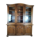 Solid wood library showcase