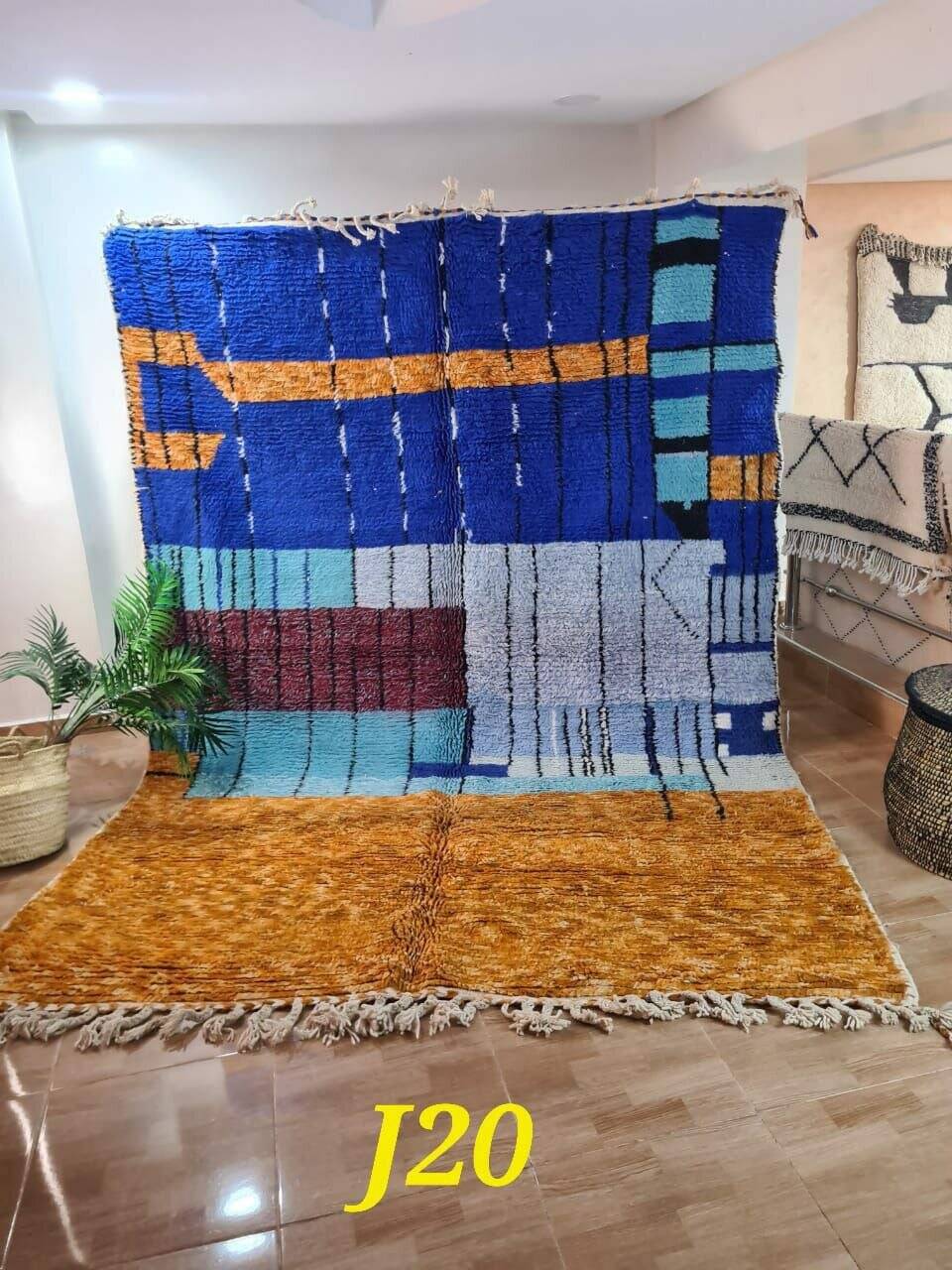 Beni Mrirt Rug 100% Natural Wool – Luxury and Berber Craftsmanship