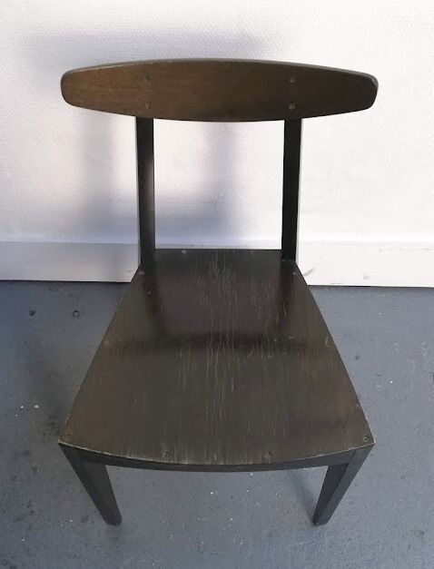Set of vintage wooden chairs