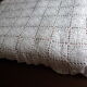 Crocheted bedspread