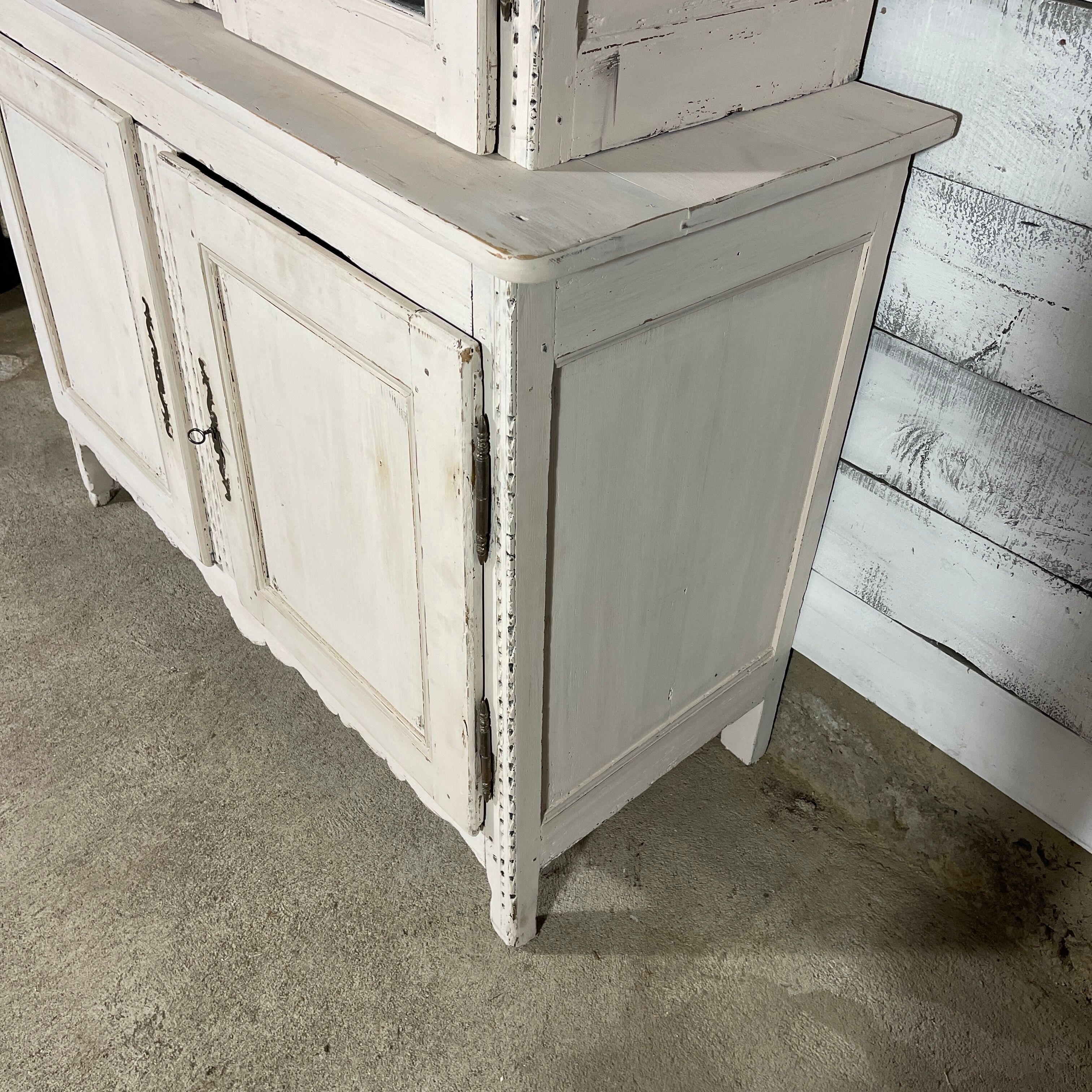 Carved wooden dresser