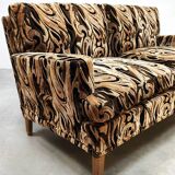 Vintage 60's daybed sofa lounge 'Psychedelic groove'