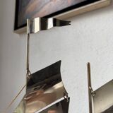 Stainless steel boat from the 1980s.