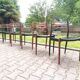 6 chaises Niels Otto Moller no78 en palissandre et cuir
