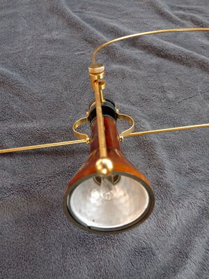 Lampe Art Deco En Bakélite, Lucidus Bloc