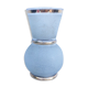 White and gold vase
