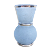 Vase blanc et doré