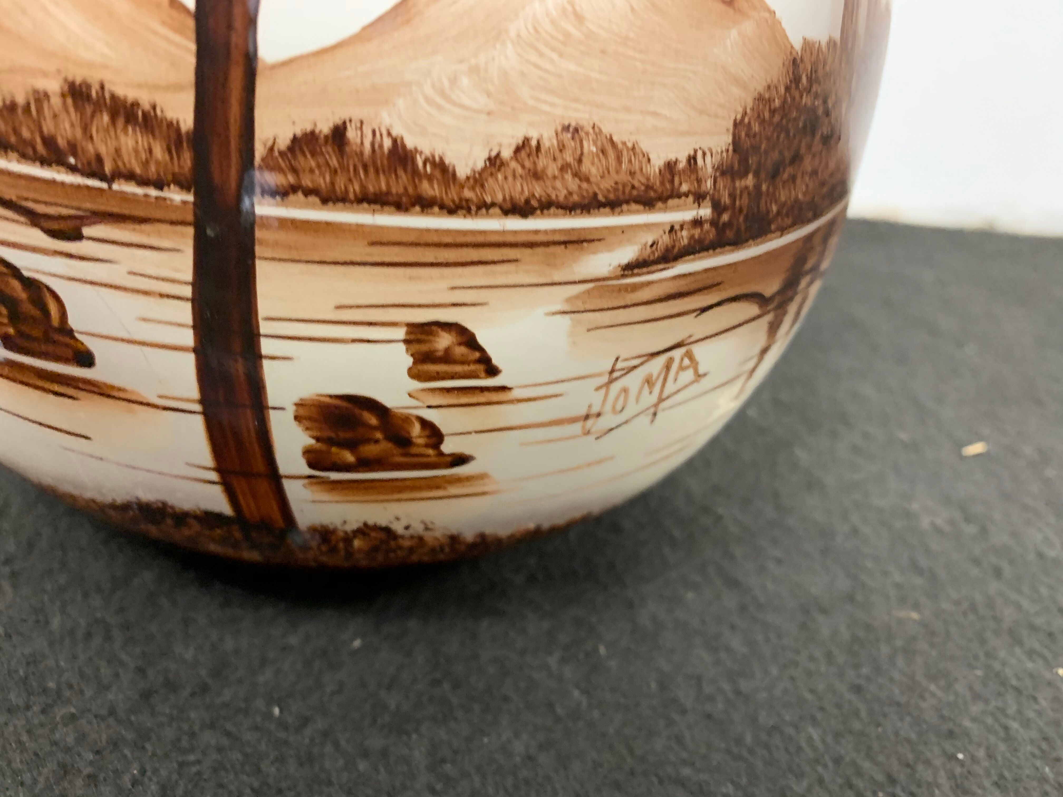 Glass pastry vase by Joma