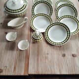 Lot 14 items plates, tureen... Glasgow model by Villeroy and Boch
